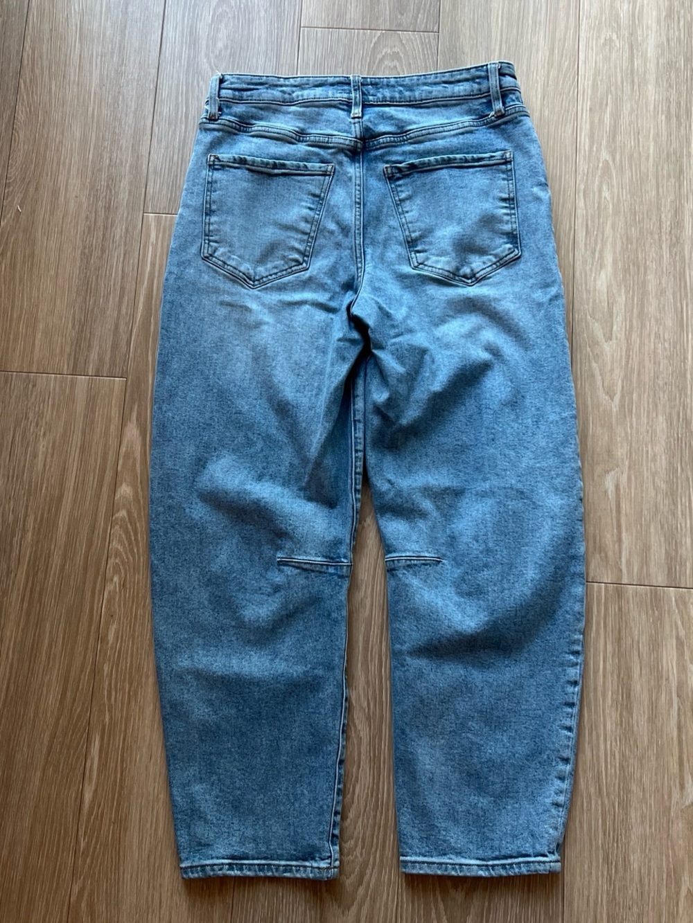 KUT from the Kloth blue denim jeans Ashley Sloughy Barrel size 4 #kut #denim - Picture 3 of 5